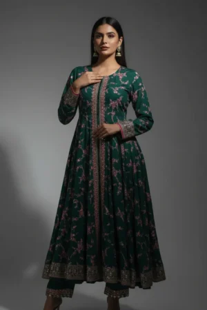Anarkali Soft georgette With eid special Ready To Wear