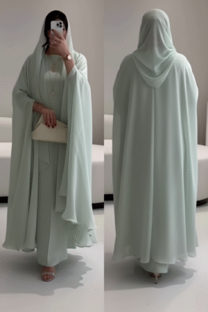 Amara Skirt Set – Sky Blue | Elegant • Feminine • Effortlessly Stylish